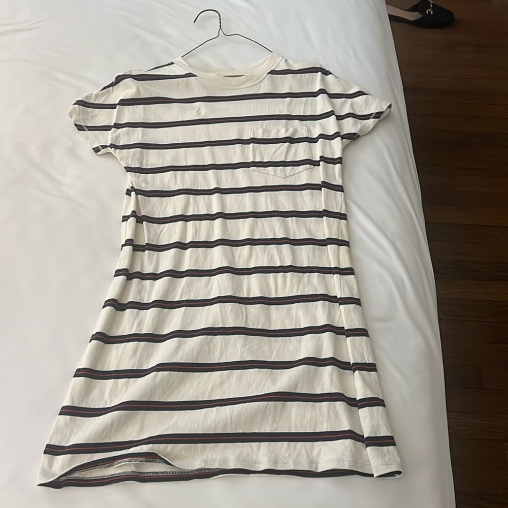 Striped Madewell XXS dress